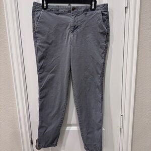 Kensie Gray Skinny Pants with Tapered Ankle